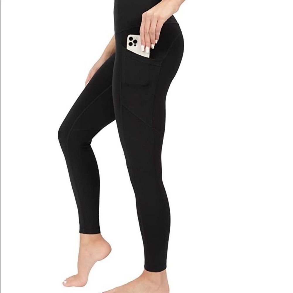 NWT X BY GOTTEX‎ LAB POCKET DETAIL LEGGINGS…